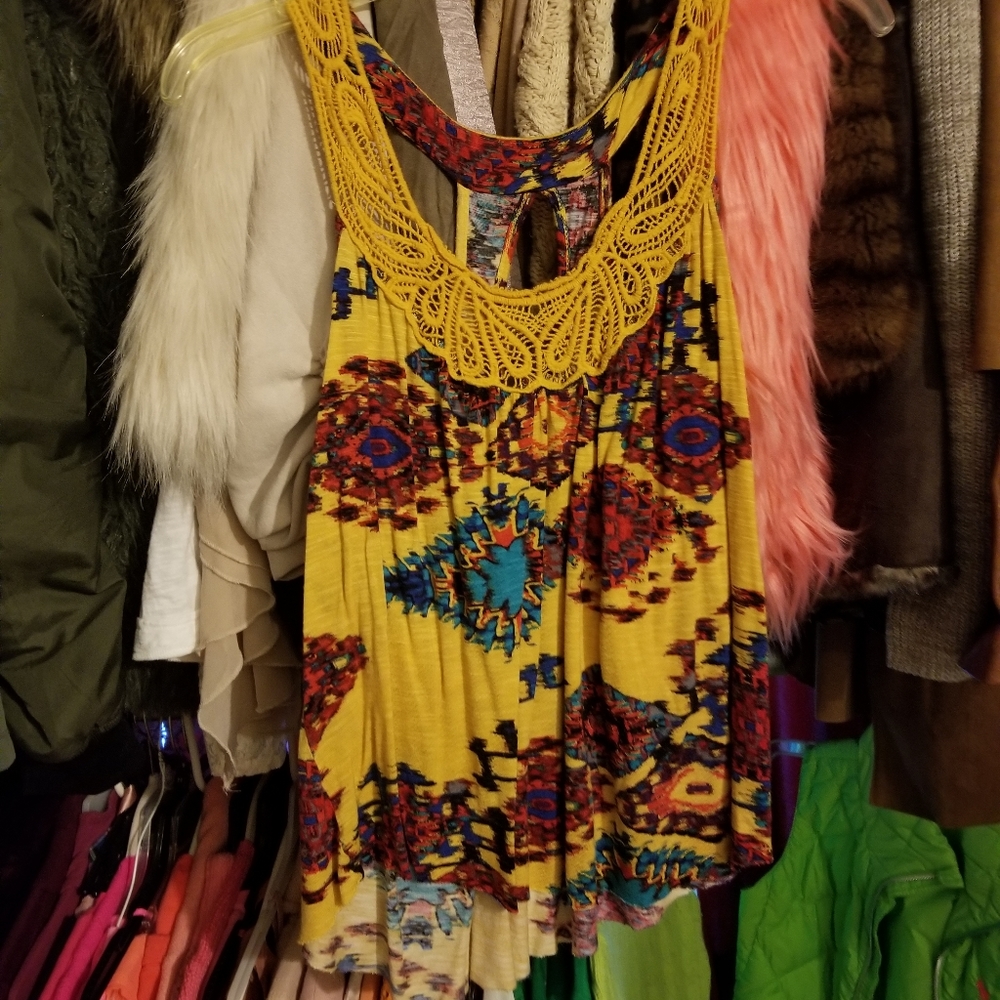 Bohemian crop top